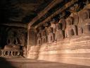 Naturally, our favorite cave temples at Ellora were the Buddhist caves.
